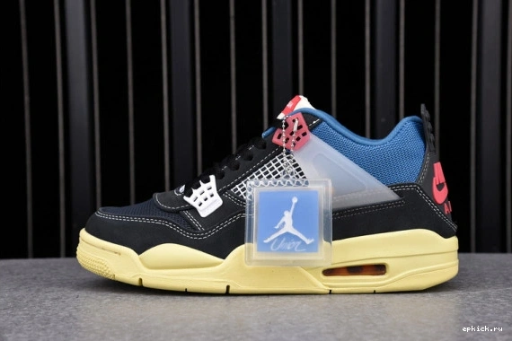 EP 4 Retro DC9533-001 Jordan Noir Off DC9533-001 Union AIR 0411